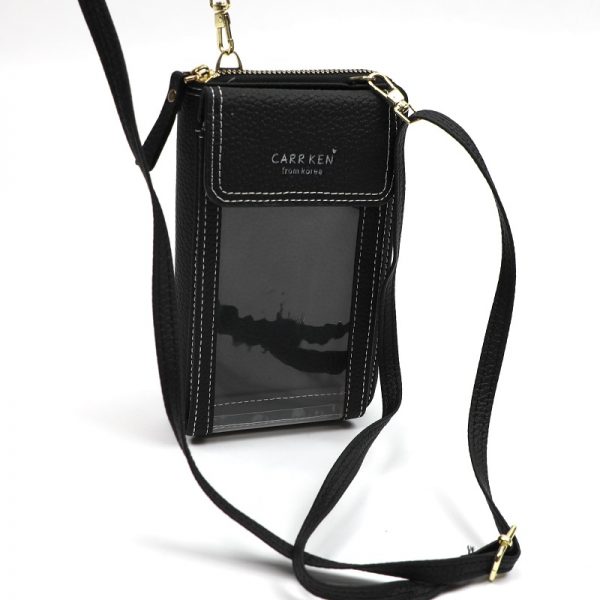 clear mini crossbody bag